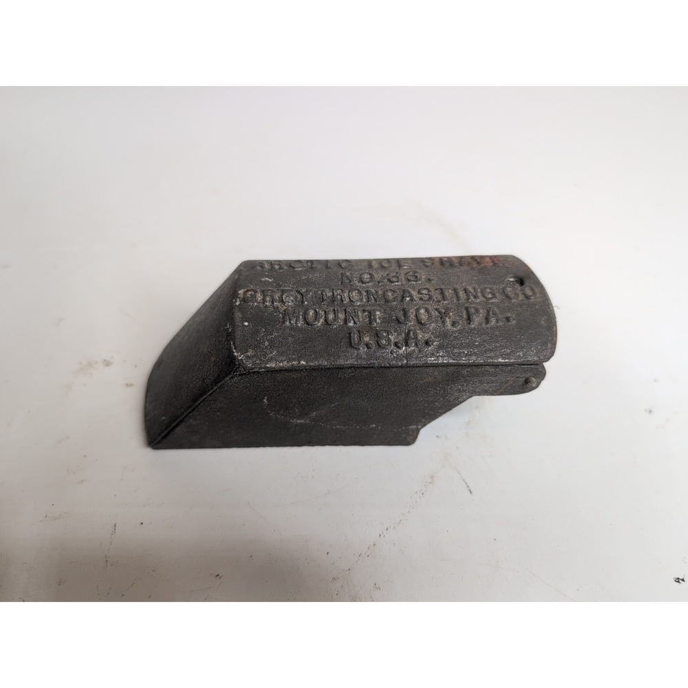 Vtg ARCTIC ICE SHAVER No. 33 Grey IronCasting Mount Joy, PA - USA